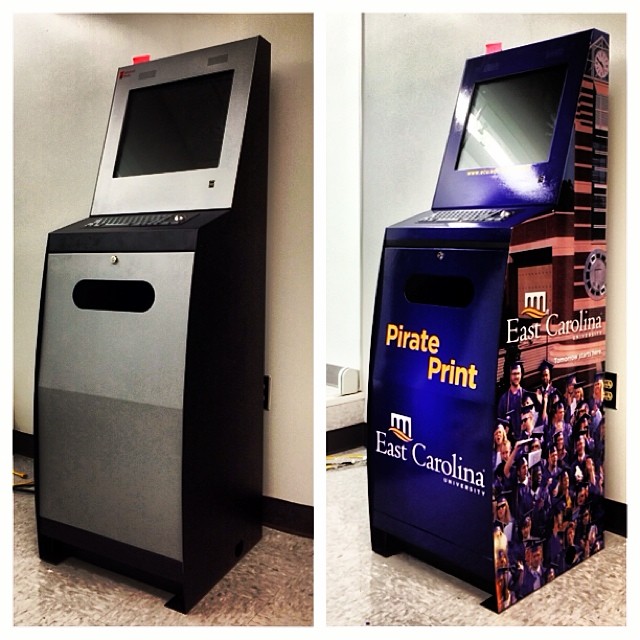 Copy/ Print Kiosk Wrap
