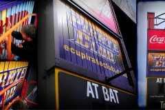 TriVison Ad Panels for ECU Baseball