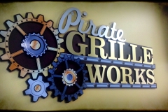 Pirate Grille Works Custom Sign